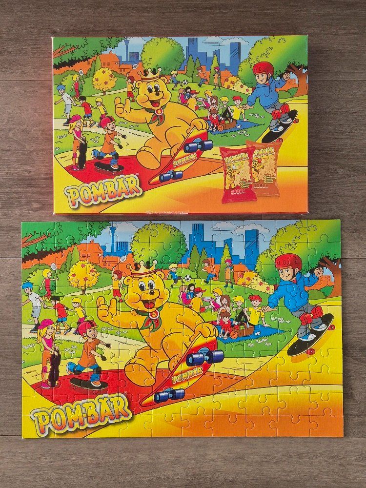 Puzzles: Pom-Bär Puzzle 100 Teile – Gebraucht aus Buttisholz von sico20