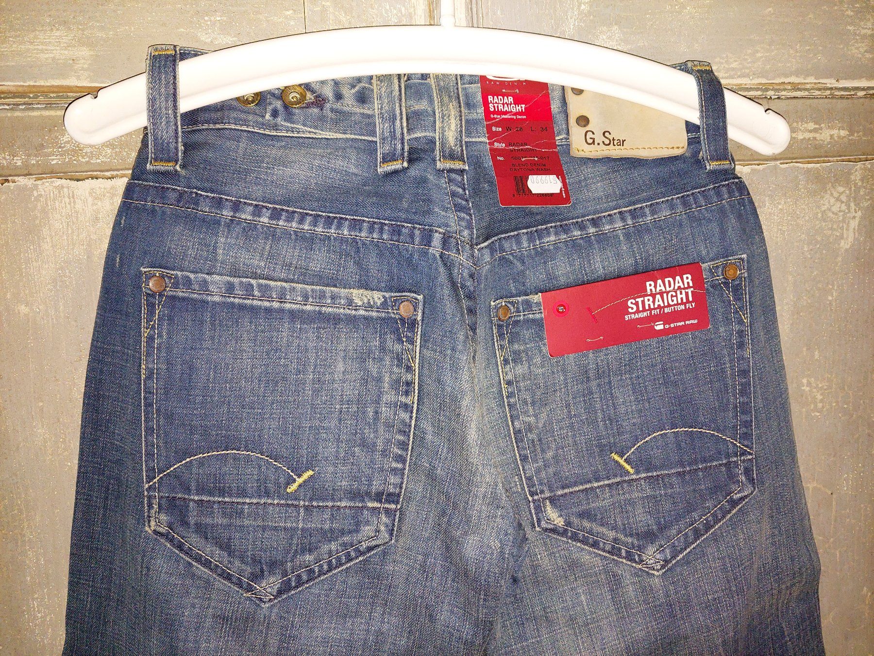 G-Star Jeans: G.Star . 3301 Radar Straight 28/34 – Nuovo e nell'imballaggio originale da Besenbüren venduto da teluride89 3