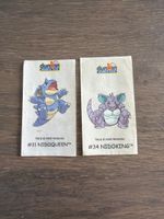 Pokemon Dunkin Bubble Gum Nidoking & Nidoqueen