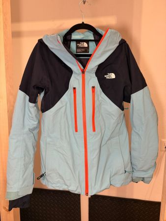 Skijacke Damen The North Face Grösse S, hellblau / navy