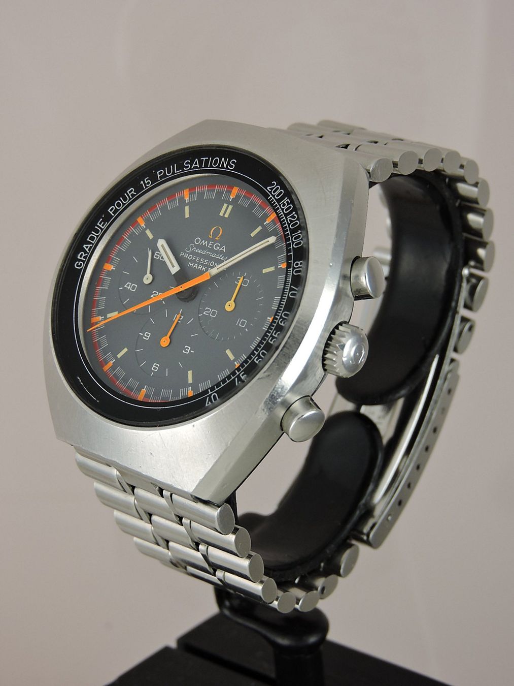 Omega Orologi: 1971 Omega Speedmaster Mark II Pulsations, Racing - Serviced – Usato da Bern venduto da Vintage-Oyster 1