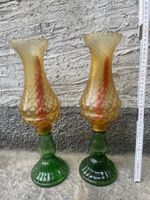 Schöne Lampe mit Kerze zur Dekoration. Parafiamma