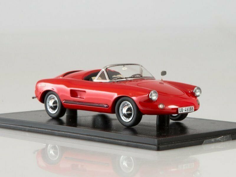 Modellini d'auto: Enzmann 506 Cabriolet 1956-1968 rot       1:43 von NEO Scale – Nuovo e nell'imballaggio originale da Gerlafingen venduto da espero88 3