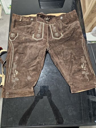 Echt Lederhose Trachtenlook, Gr. 64, Top Zustand!