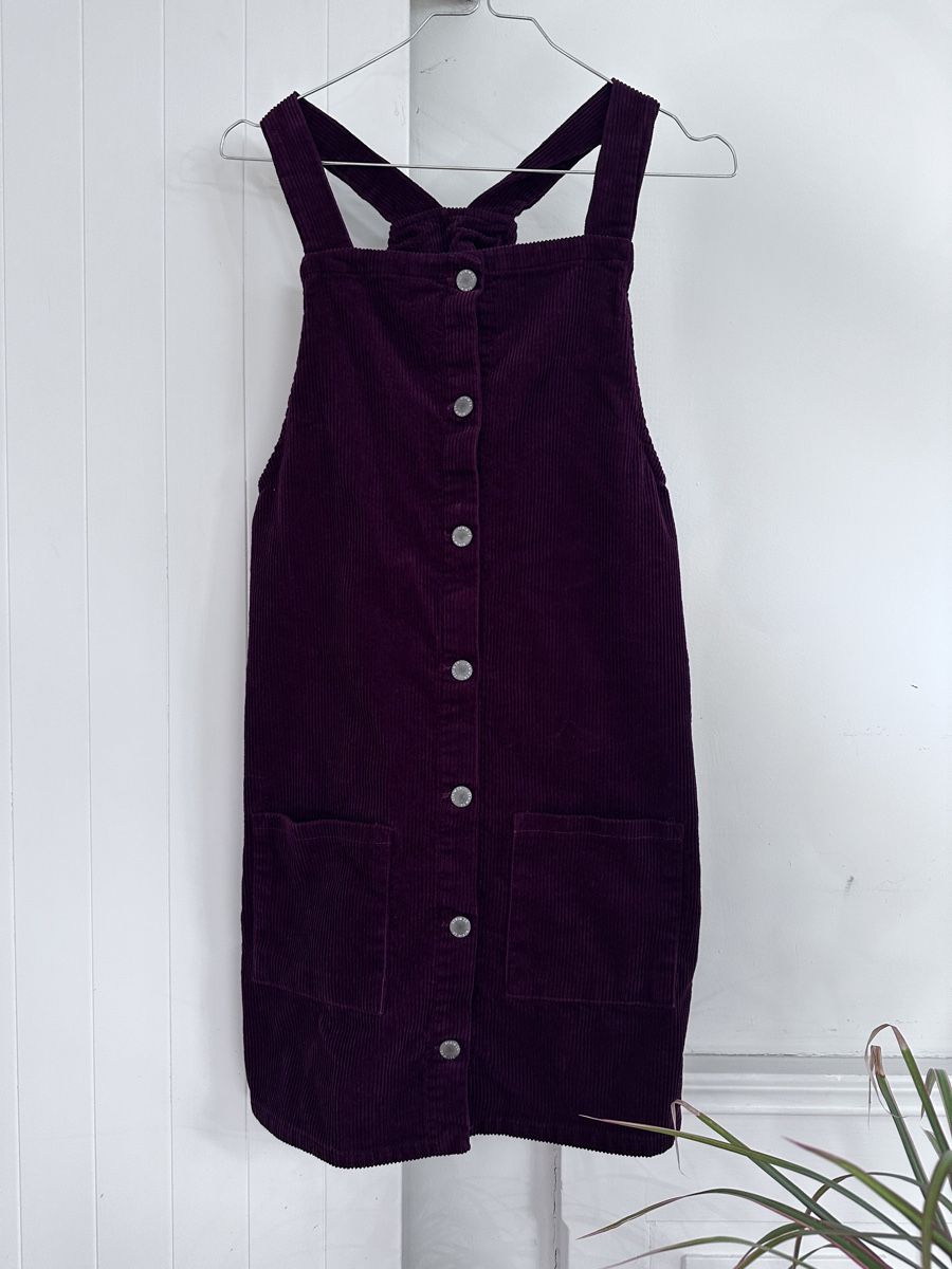 Vestiti: Cordkleid Bordeaux 34 – Usato da Zürich venduto da Misus.Flohmi 1