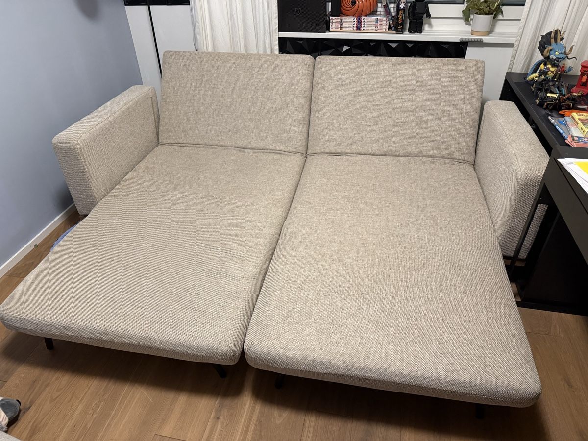 Divani: Schlafsofa Zweisitzer mit Bettfunktion – Usato da Küsnacht ZH venduto da antoniofratto 1