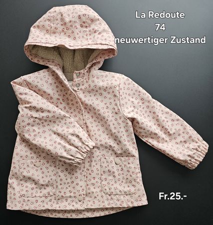 Kinderjacke, Gr. 74, gefüttert, La Redoute,Übergangsjacke