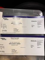 2 Tickets Baloise Session 16.10. Mark Foster/Kamard