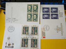 3 FDC 4er Blöcke FL HOHE WERTE für nur 17.--