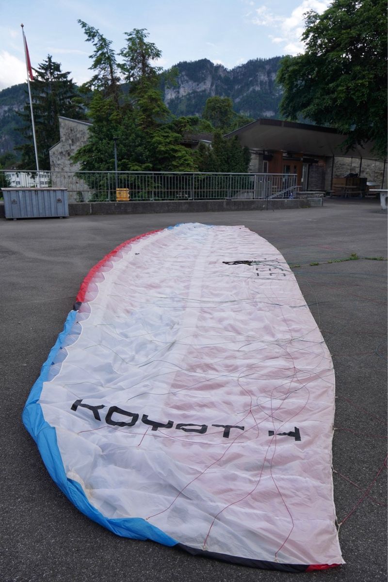 Niviuk Sport dell'aria & Aquiloni: Niviuk Koyot 4 / 24m – Usato da Hergiswil NW venduto da Leonie_6052 1