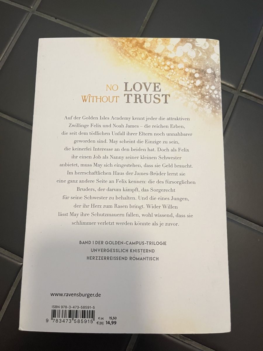 Libri: Trust My Heart - Golden Campus  – Usato da Dallenwil venduto da vani_lia 1