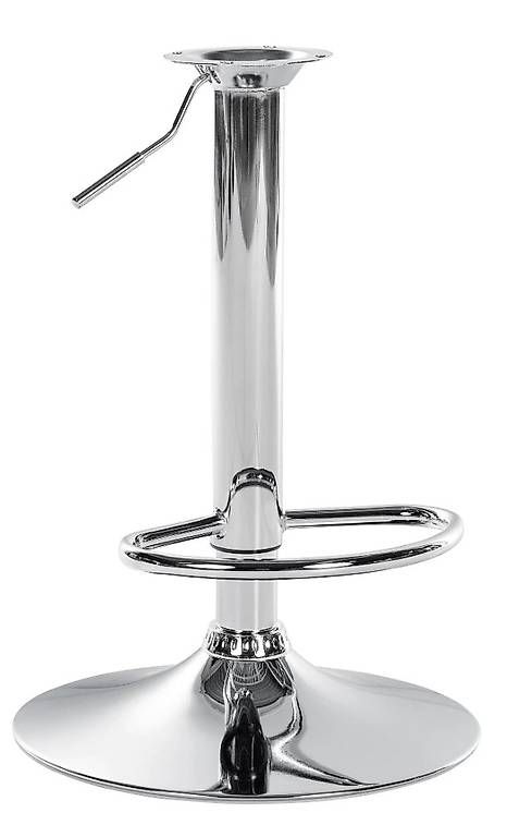 Sgabelli: Barhocker Weiss, Fuss Silber – Nuovo e nell'imballaggio originale da Bern venduto da Thg0 3