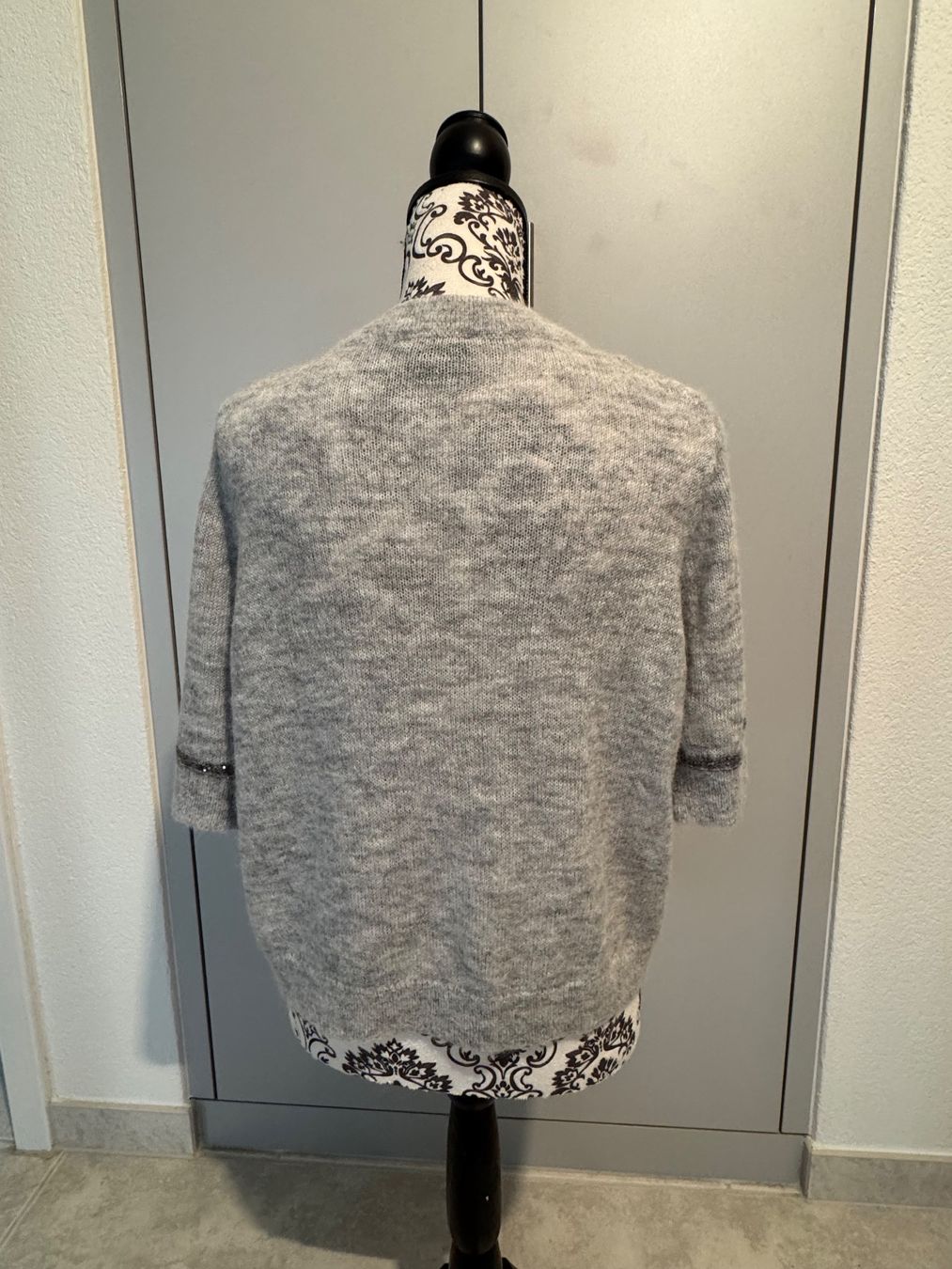 S.Oliver Giacche: Strickjacke S.Oliver Gr. 38 grau meliert - NEU – Nuovo (secondo la descrizione) da Boppelsen venduto da Chafer12 3