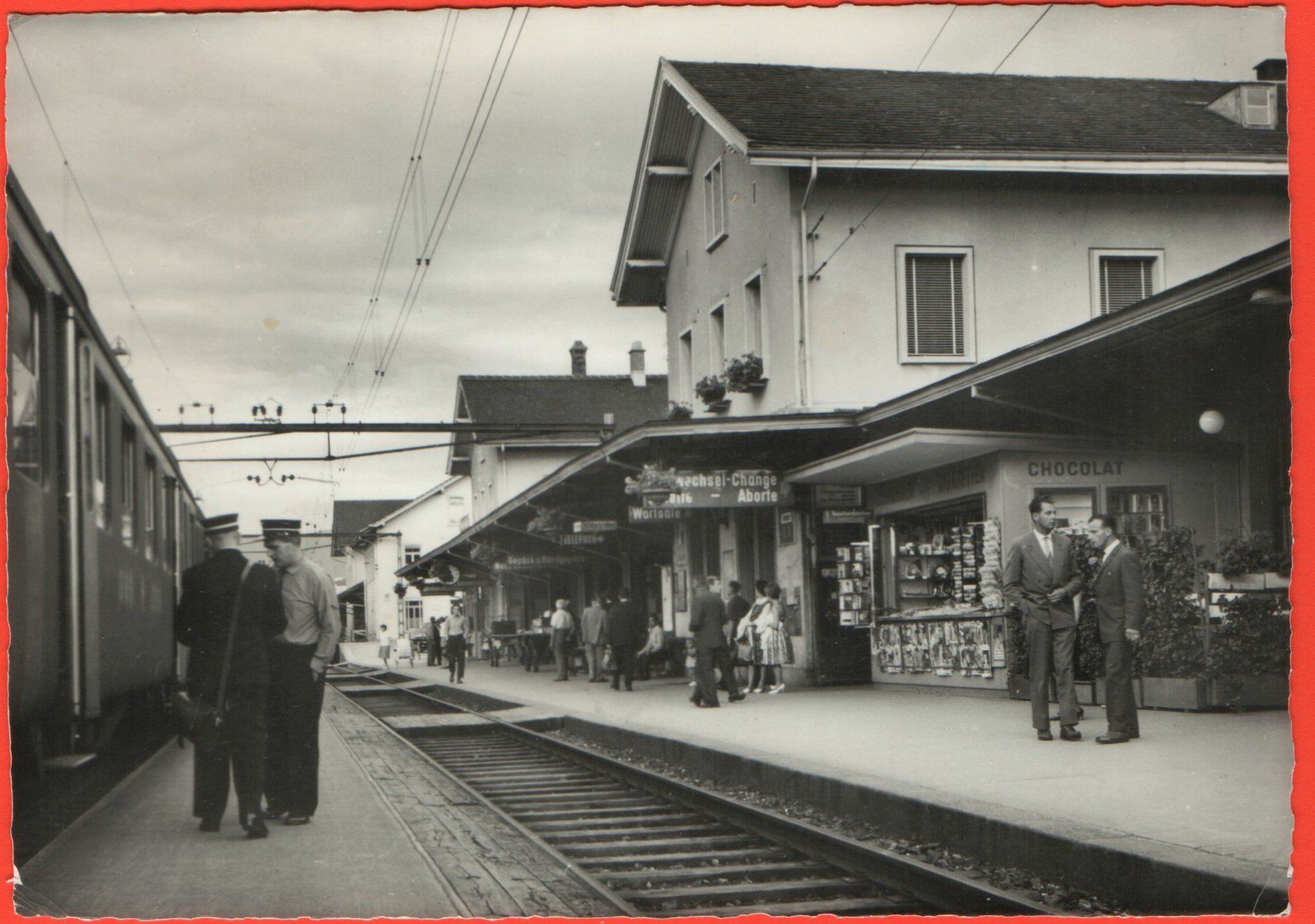 Cartes postales: ST. MARGRETHEN Bahnhof – D'occasion à Jona par philajona