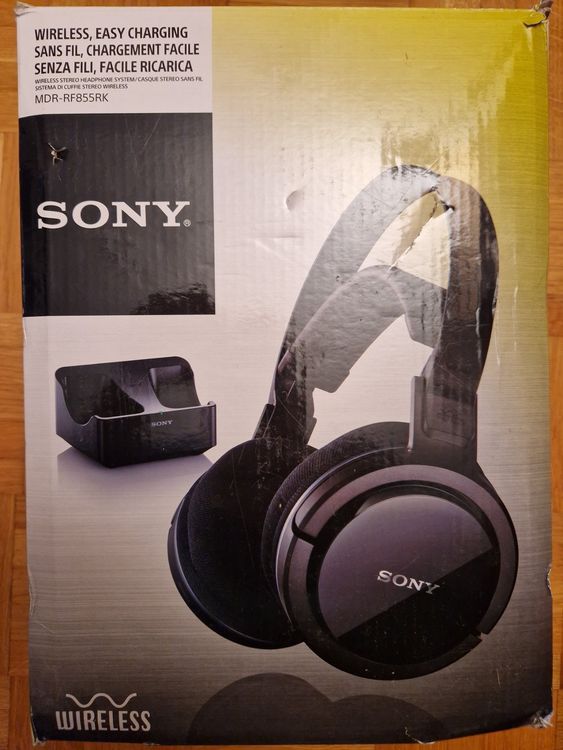 Sony MDR-RF855RK Fernseh Funkkopfhörer kabellos | Kaufen auf Ricardo