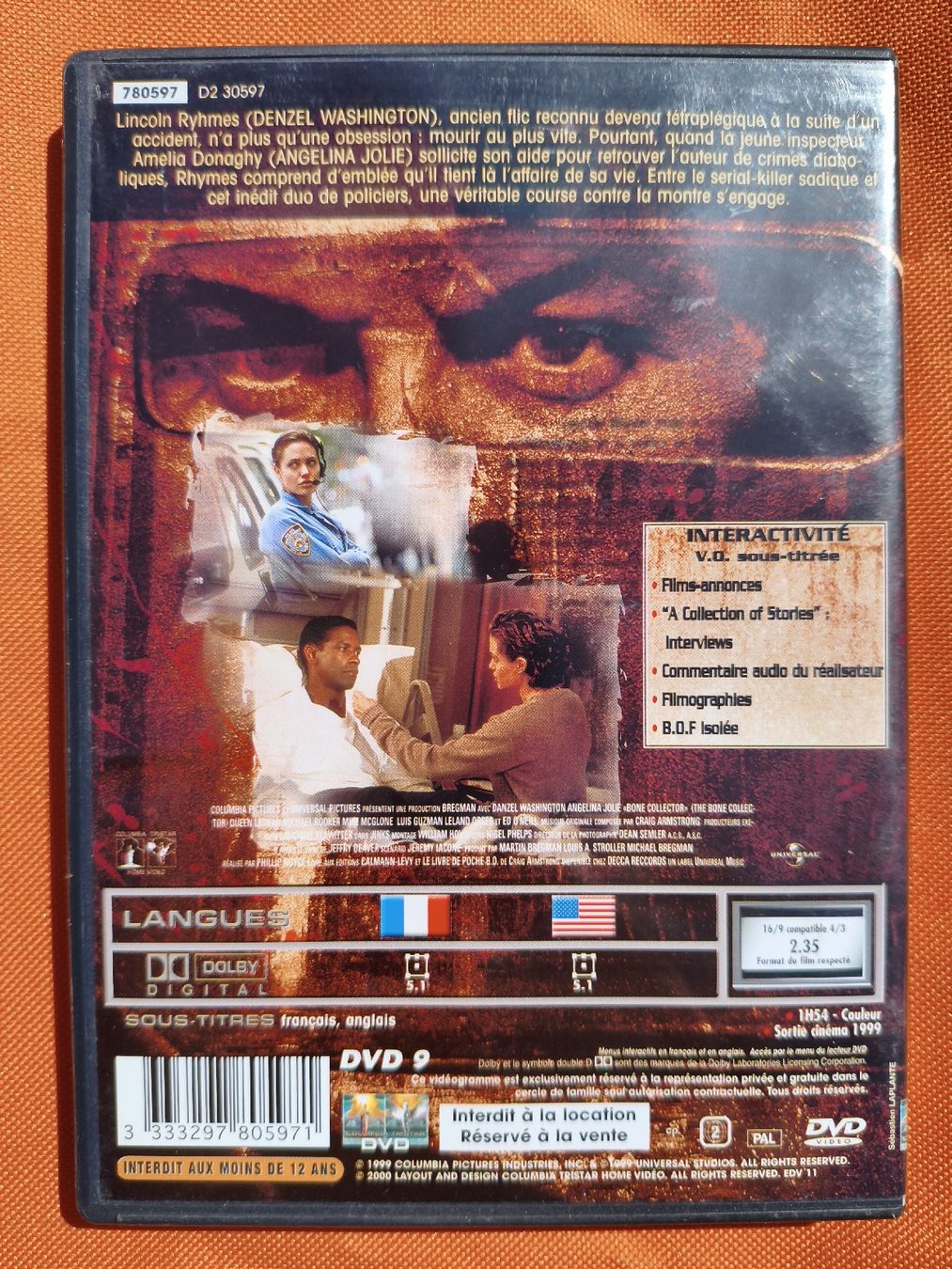 Alle DVDs: Bone collector – Gebraucht aus Renens VD von kollar7 1