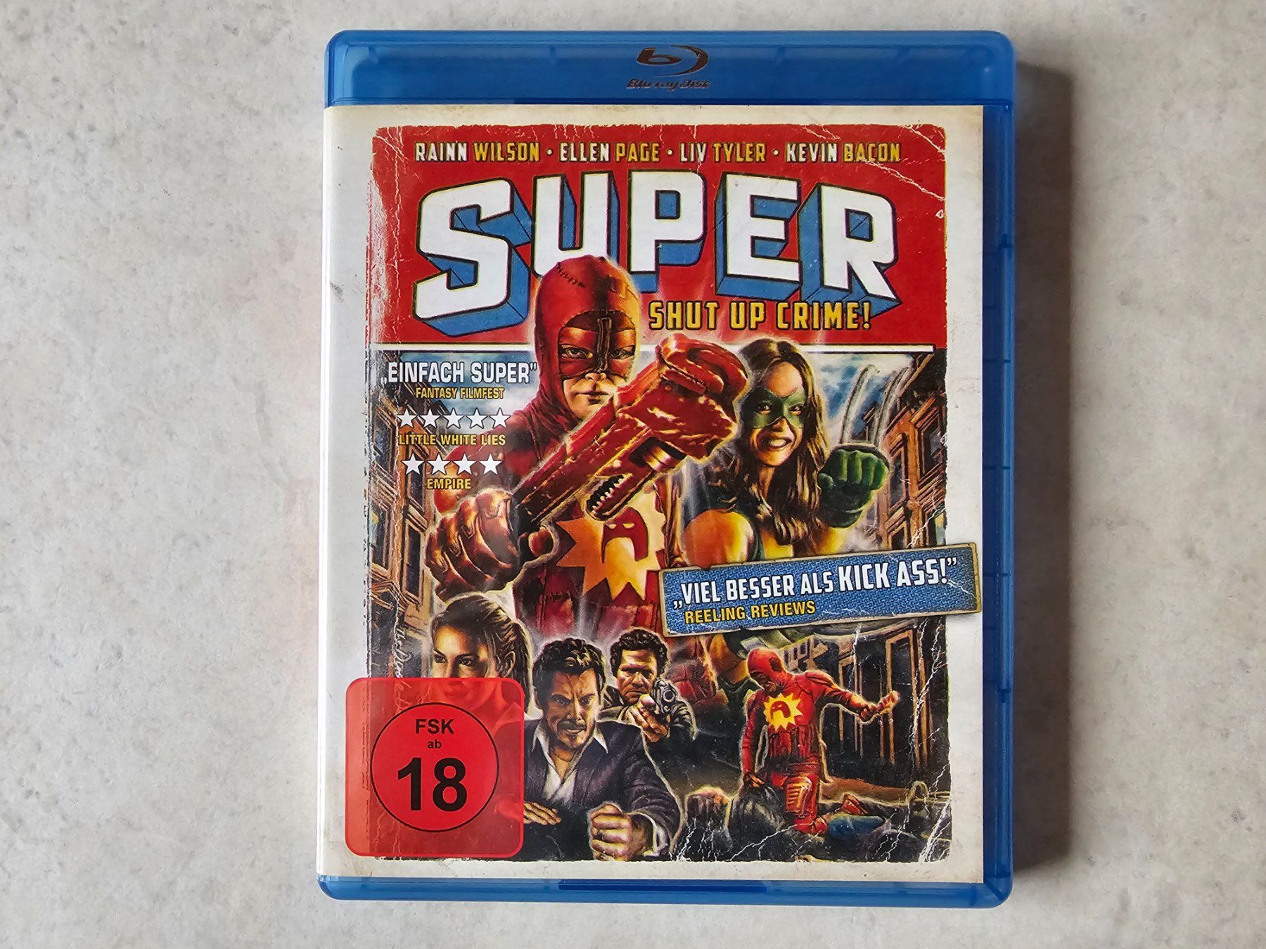 Tutti i DVDs: SUPER  -  Shut Up Crime  /  Bluray – Usato da Schneisingen venduto da backstore24