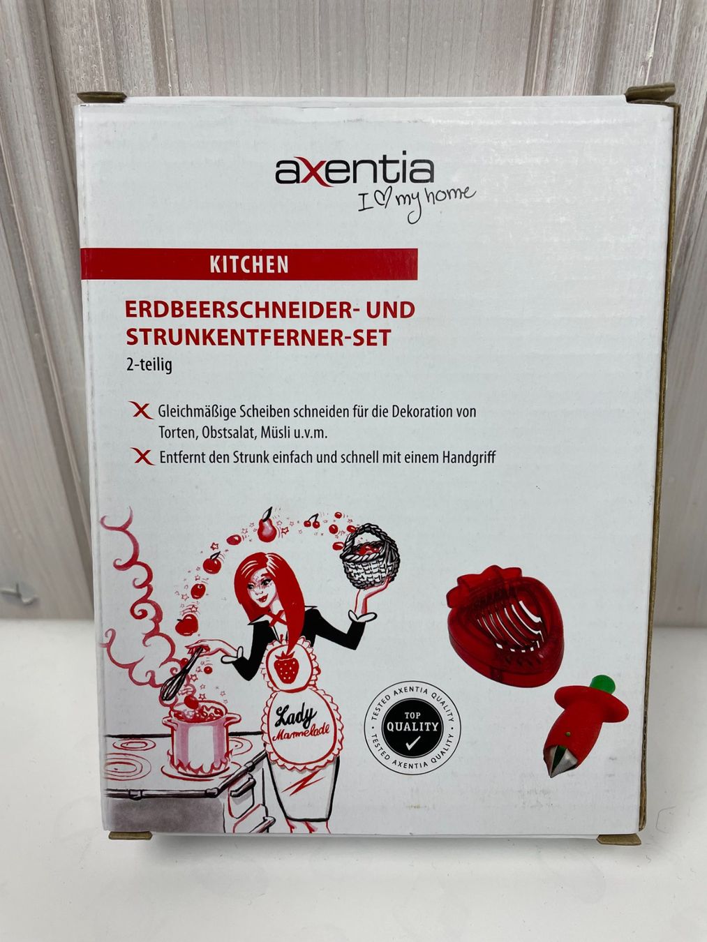Küchengeräte: Erdbeerschneider Set von Axentia - Neu – Neu und originalverpackt aus Wängi von LiqKojote 2