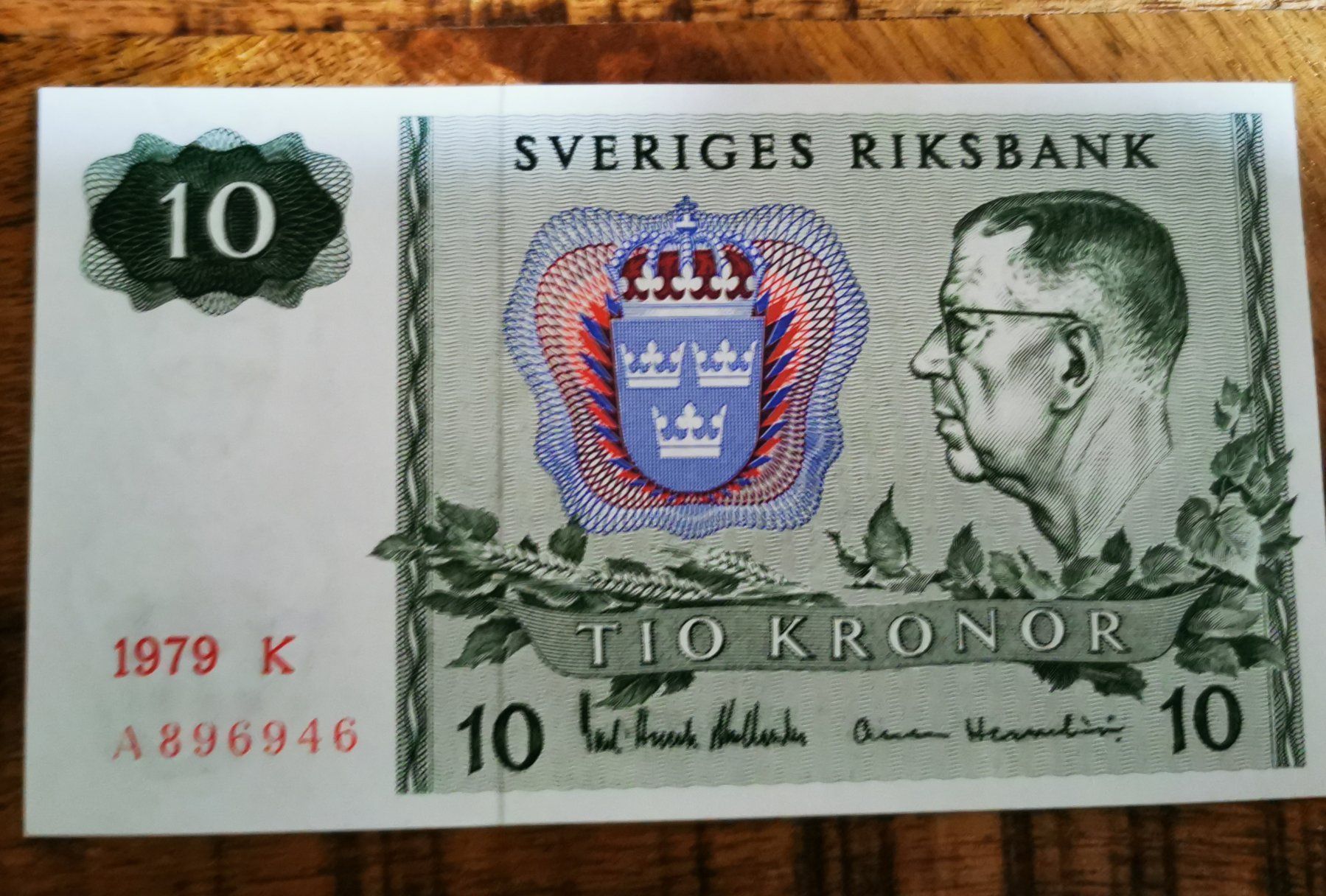 Banconote: 10 Kronen Schweden 1987 – Nuovo (secondo la descrizione) da Rotkreuz venduto da Titotesla