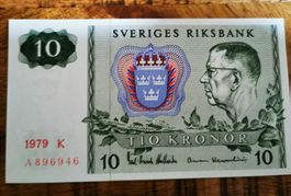 10 Kronen Schweden 1987