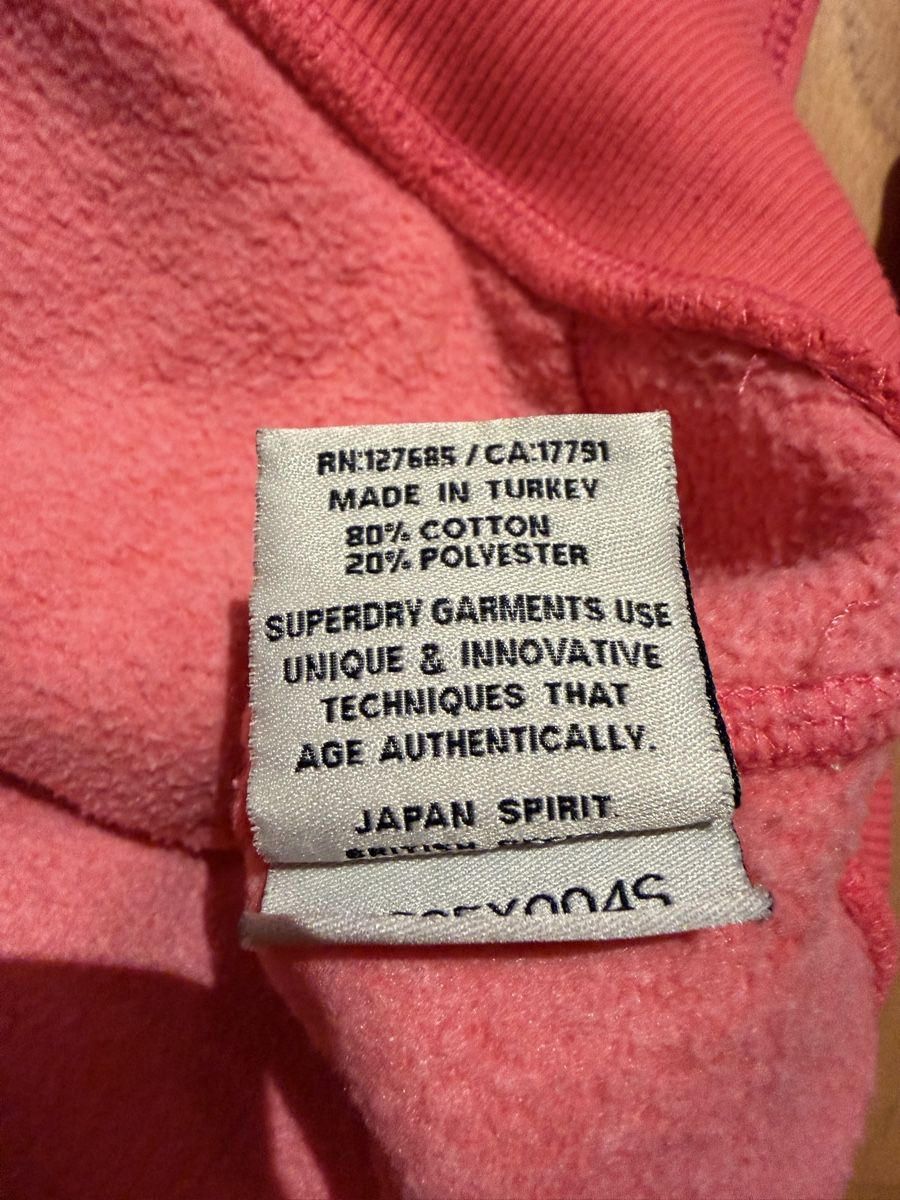 Superdry Pullover & Sweatshirts: Superdry Pullover Hoodie Gr. M pink gebraucht – Gebraucht aus kloten von domireto 3