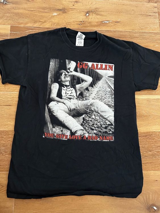 GG Allin Metalshirt M Merchandise (Neu (gemäss Beschreibung)) in ...