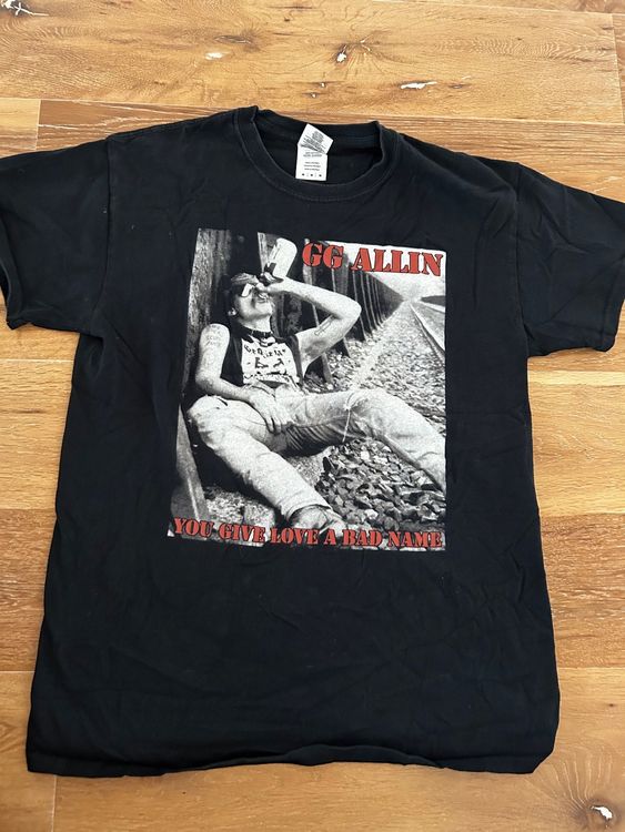 GG Allin Metalshirt M Merchandise | Kaufen auf Ricardo