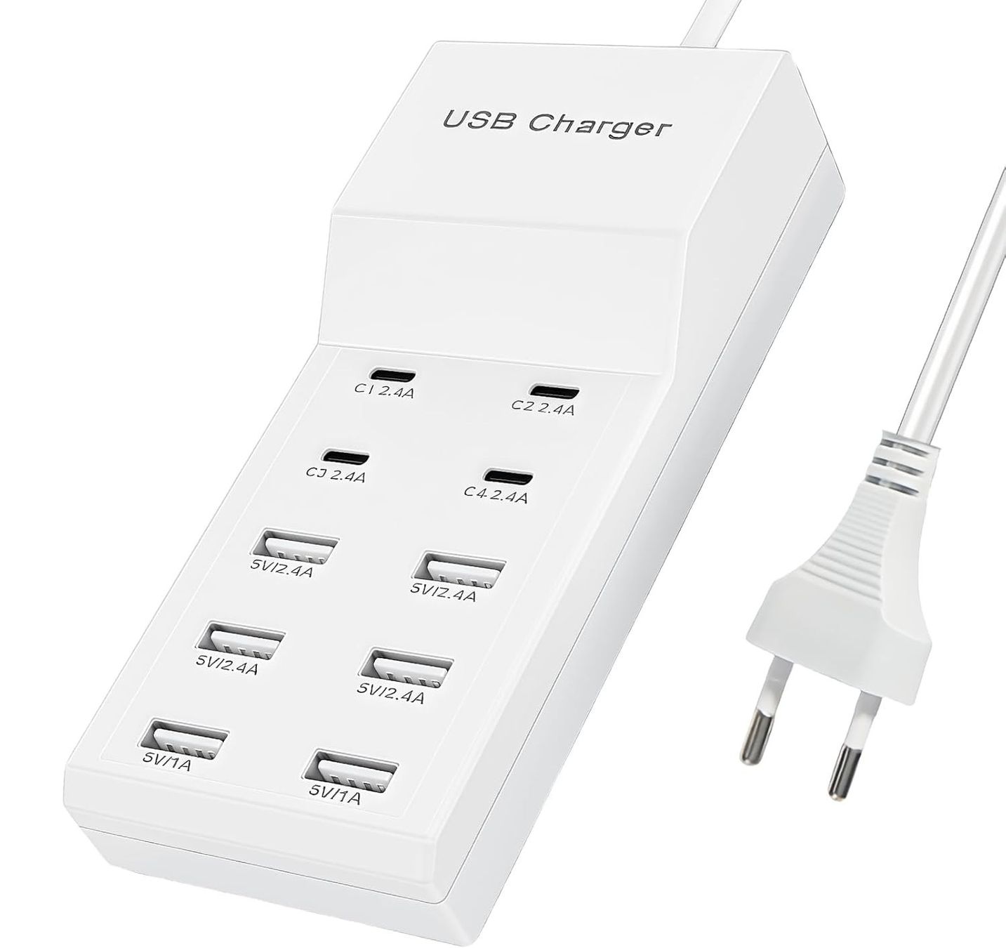 Unità & Adattatore: USB Ladegerät 10 Stationen, Eurostecker – Nuovo e nell'imballaggio originale da Wallisellen venduto da kingschair