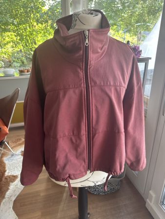 Niederberger Jacke Basler Design rot Reissverschluss