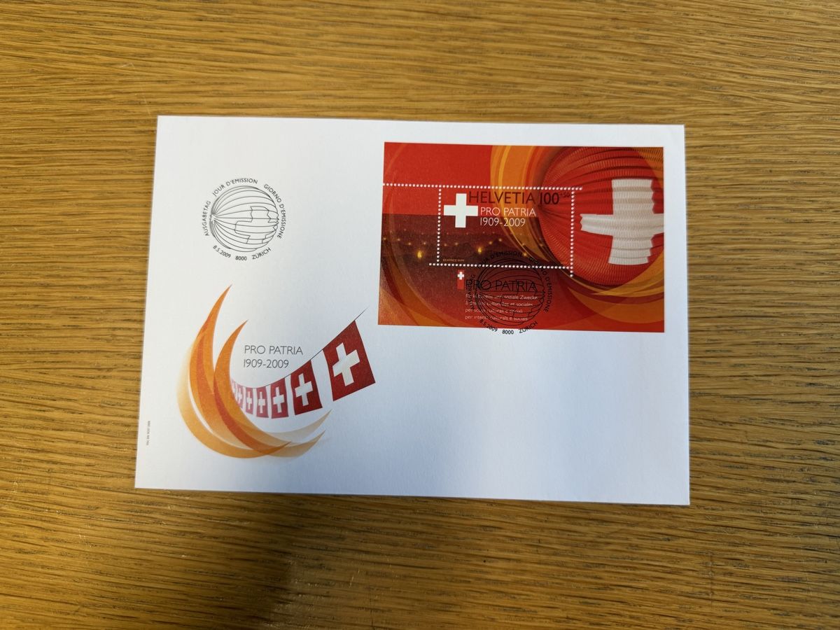 Alle Briefmarken: 5 FDCs mit Blöcken Schweiz – Neu (gemäss Beschreibung) aus Murgenthal von Tina_4055 6