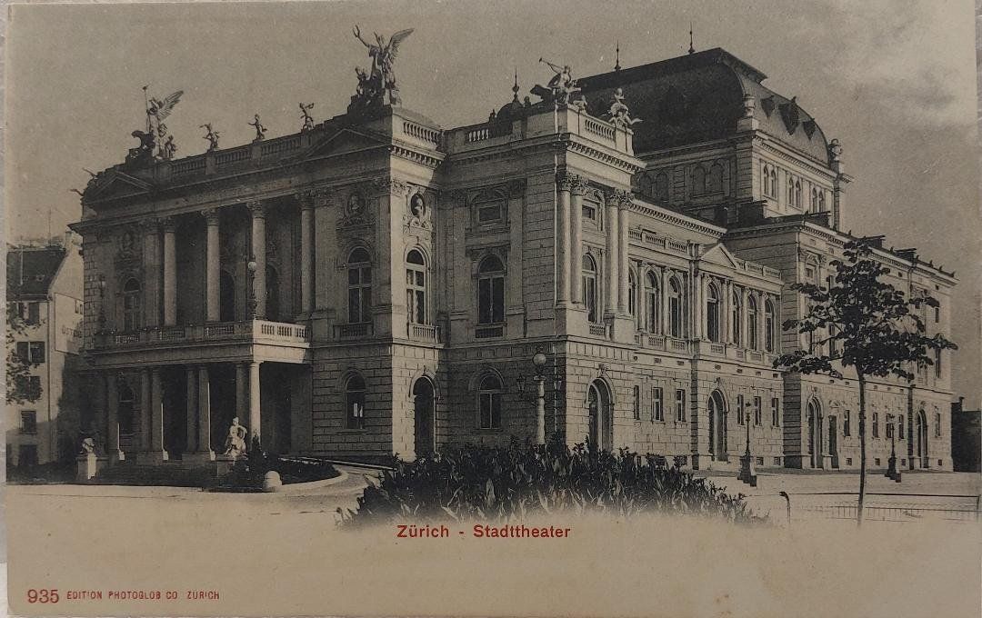 Cartes postales: ZÜRICH - Stadttheater – D'occasion à Delémont par Domdom1