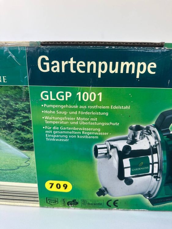 Gardenline Gartenpumpe GLGP 1001 L 1546 Kaufen auf Ricardo