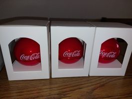 Coca Cola Weihnachtskugeln, Christbaumschmuck