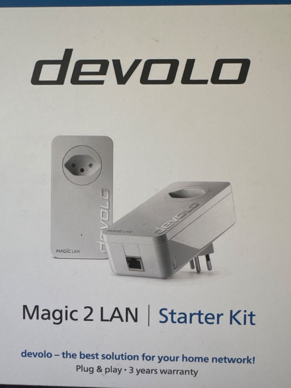 Devolo Laufwerke & Adapter: Devolo Magic 2 LAN Starter Kit gebraucht funktionsfähig – Neu und originalverpackt aus Brugg AG von birdnestman