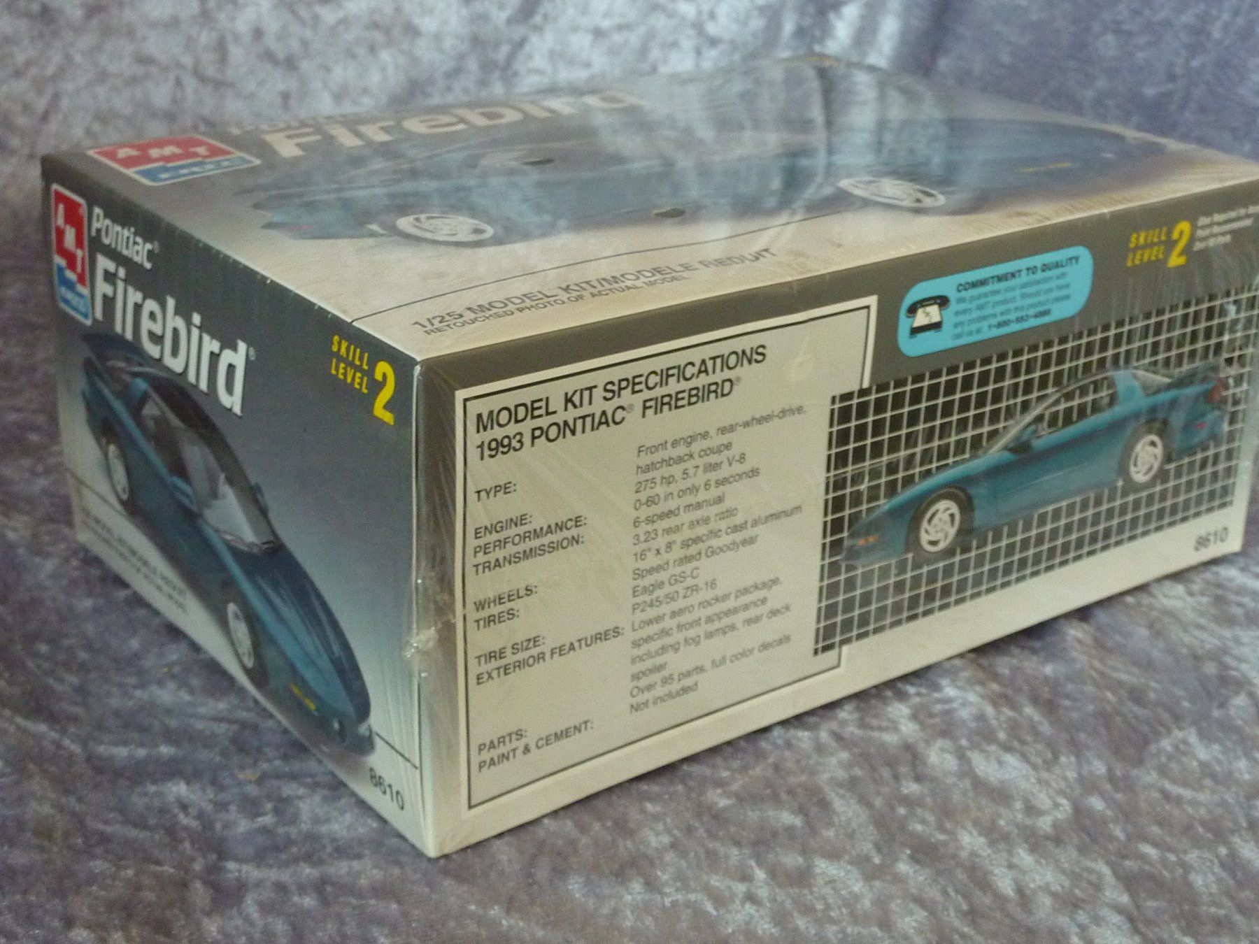 AMT/ERTL Modellini d'auto: Pontiac Firebird 1993 1:25 – Nuovo e nell'imballaggio originale da Dürrenäsch venduto da modellautos4you 1