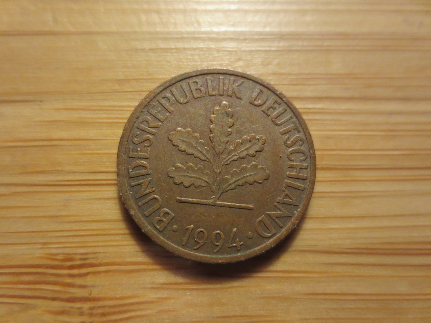 Tutti le monete: Münze 2 Pfennig 1994 – Usato da Weier im Emmental venduto da waefler03 1