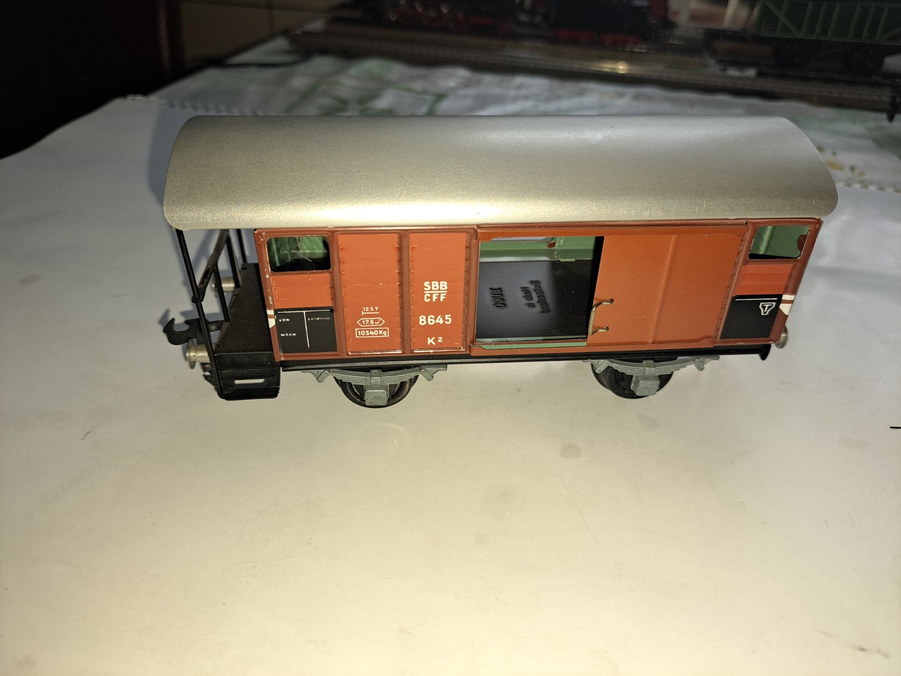 Buco Modellini di ferrovie: Spur 0 Wagen Buco – Usato da Schwanden GL venduto da roerich20