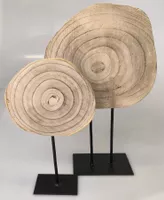 Skulptur aus echtem Mangoholz