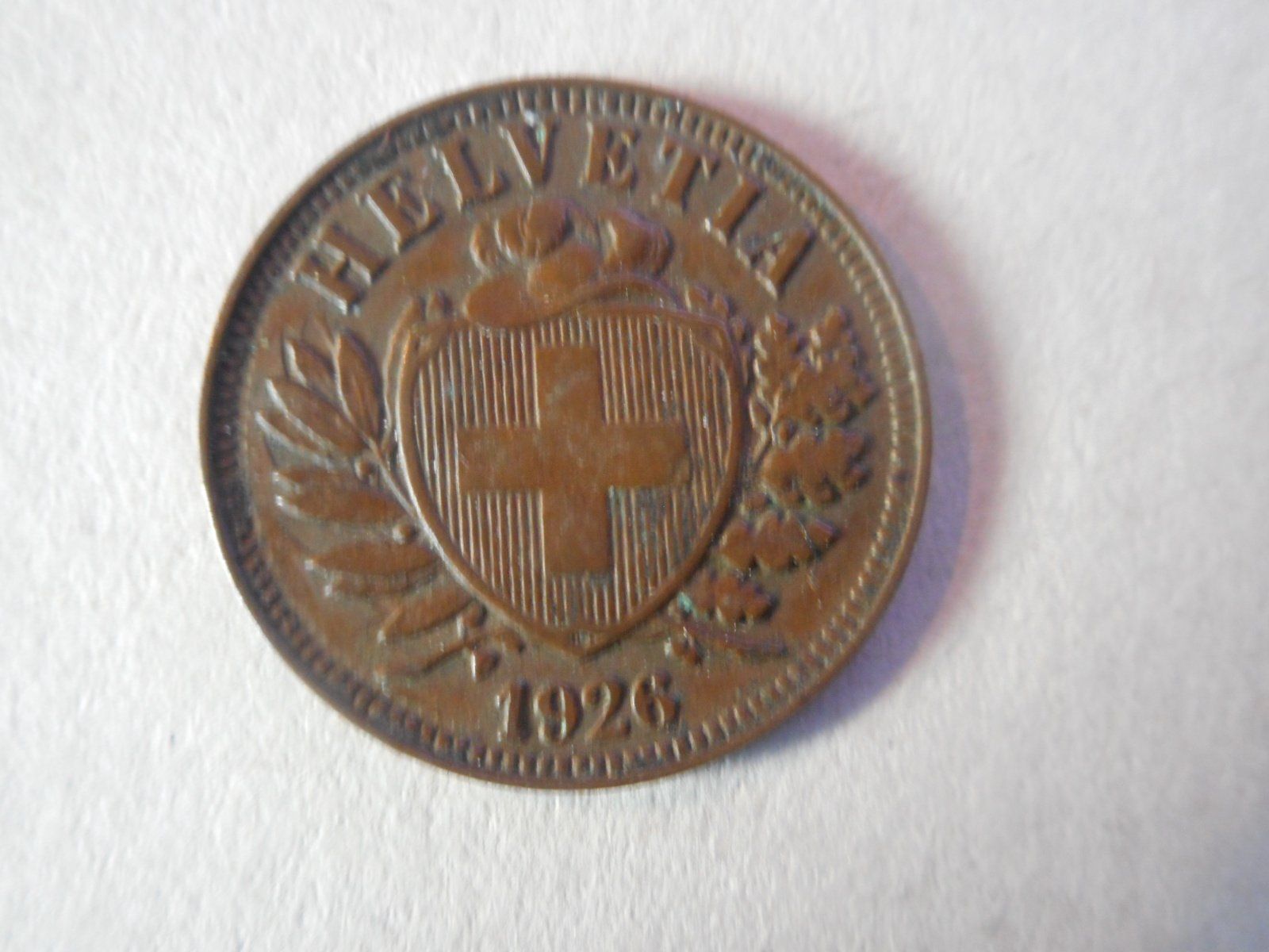 Alle Münzen: 2 Rp. 1926 gute Erhaltung – Gebraucht aus Kriegstetten von pizlad2010 1