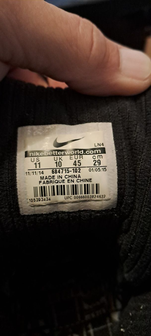 Nike Herrenschuhe: Nike air Command Robinson de 2014 – Gebraucht aus Genève von lolo1232 2