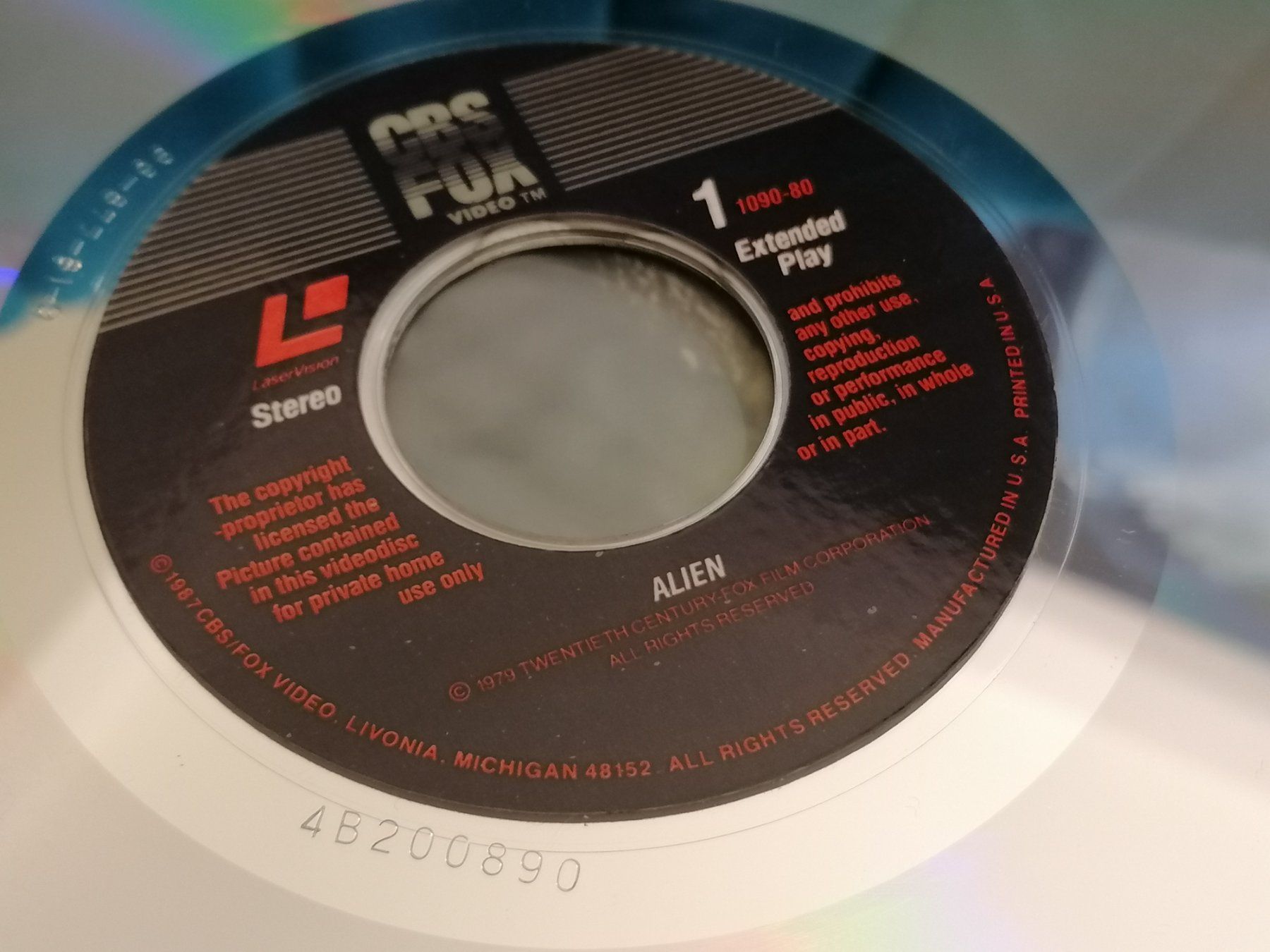 Alle DVDs: ALIEN - Video Laserdisc – Gebraucht aus Basel von  3