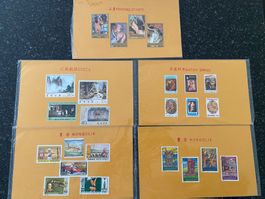 Kleine Briefmarken-Sammlung aus aller Welt
