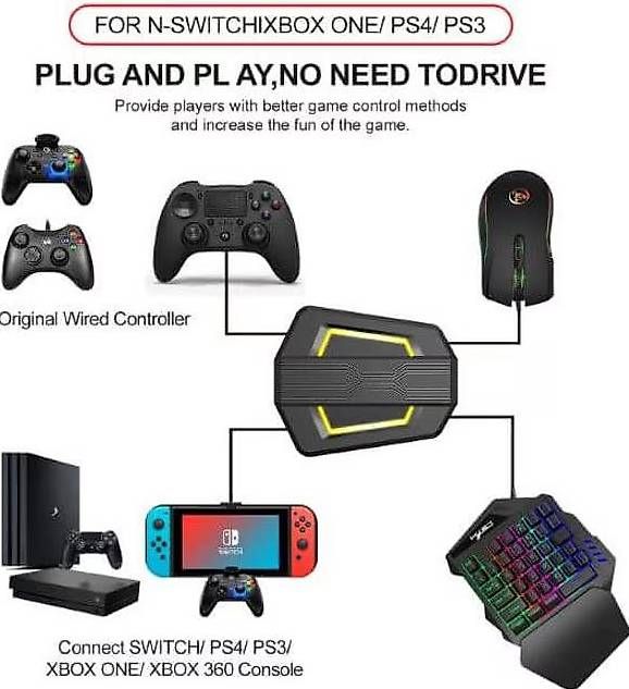 Giochi: Convertisseur clavier souris pour switch, PS Xbox – Usato da Yverdon-les-Bains venduto da pajao 1