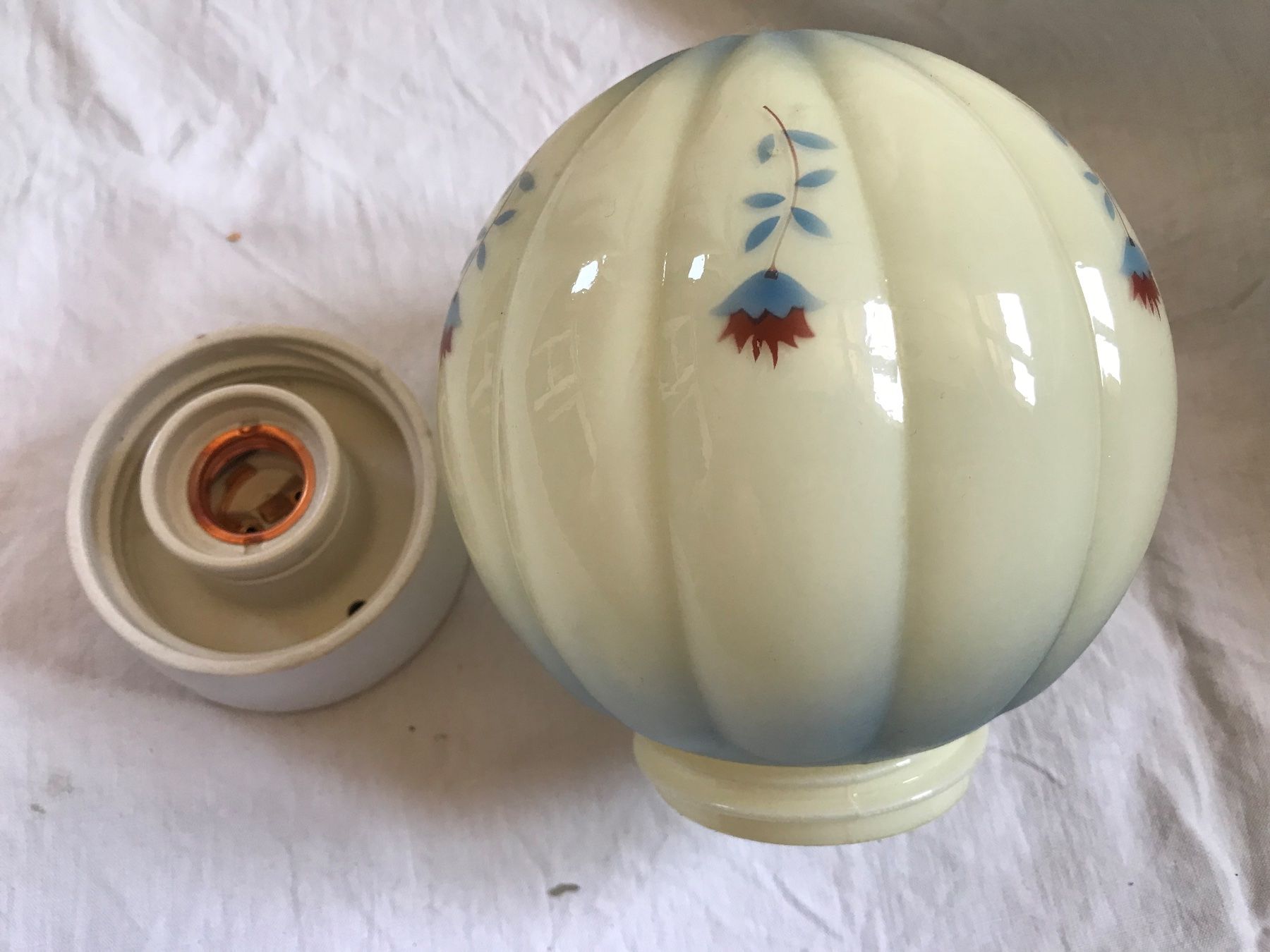 Lampadari & plafoniere: Kugellampe mit Spritzdecor – Usato da Ranflüh venduto da ChristinaW01 2