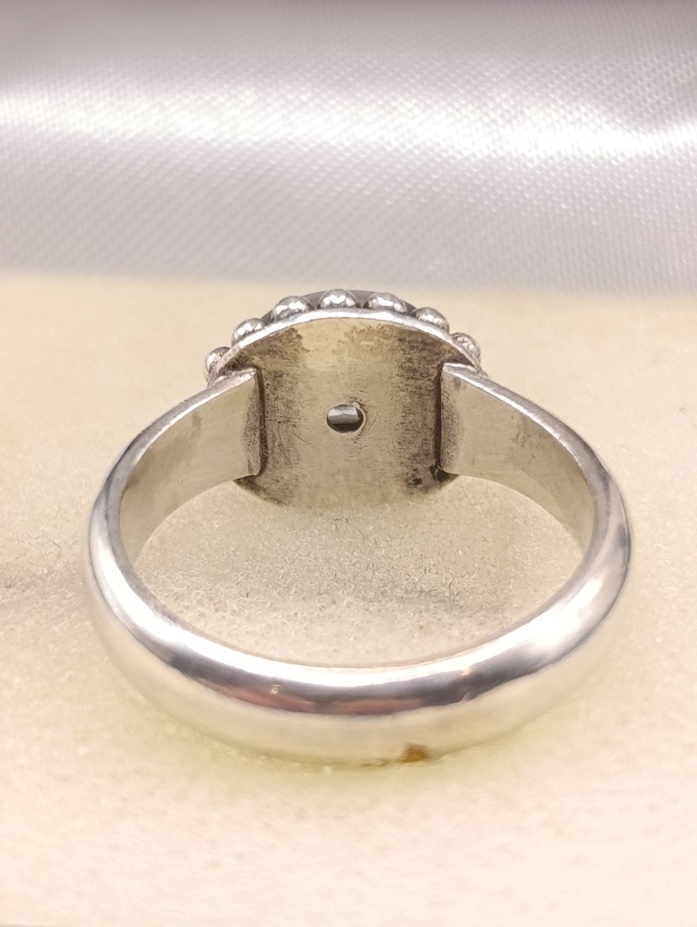 Anelli: Vintage 925er Silber Ring mit Aquamarin Edelstein Top – Usato da Steffisburg venduto da 1.Schmuckschatulle 7