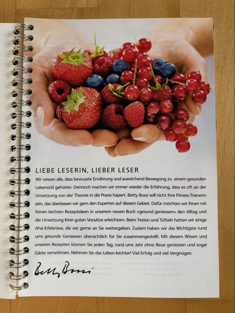 Libri: Gesund Geniessen - Betty Bossi – Usato da Kappel SO venduto da Fabruzzi 3
