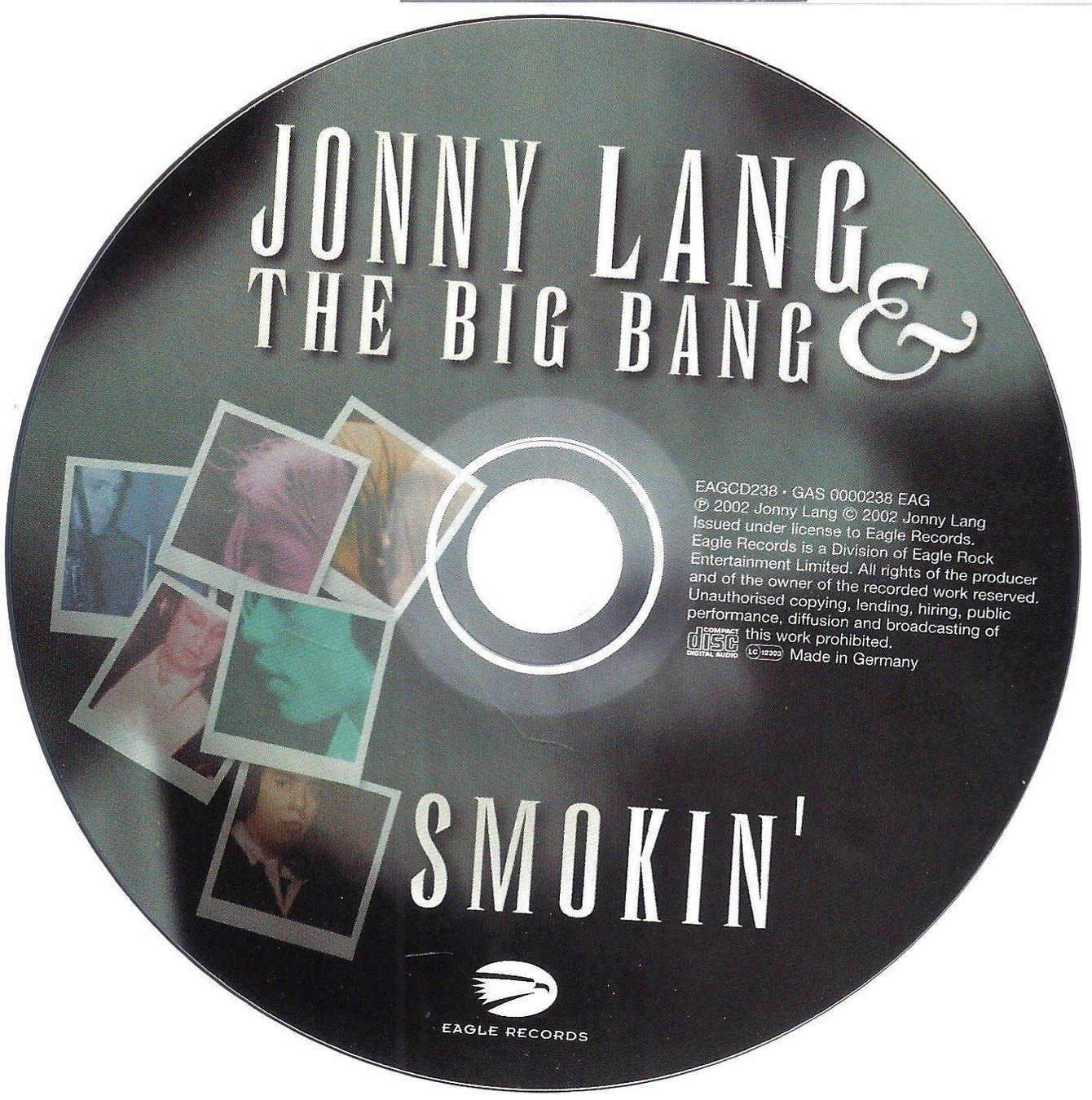 CD: Johnny Lang Big Band  SMOKIN'  Ted "Lightnin' Boy"  Blues CD – Usato da Kandergrund venduto da Sososo 5