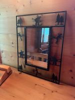 Miroir rustique Style Chalet en fer