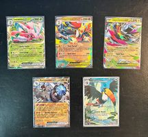 Pokémon Pitch Black Mega EX Art Rare EN 004 008 027 045 094