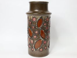 Vintage DDR Keramik Vase, 60er Jahre, VEB / Carstens